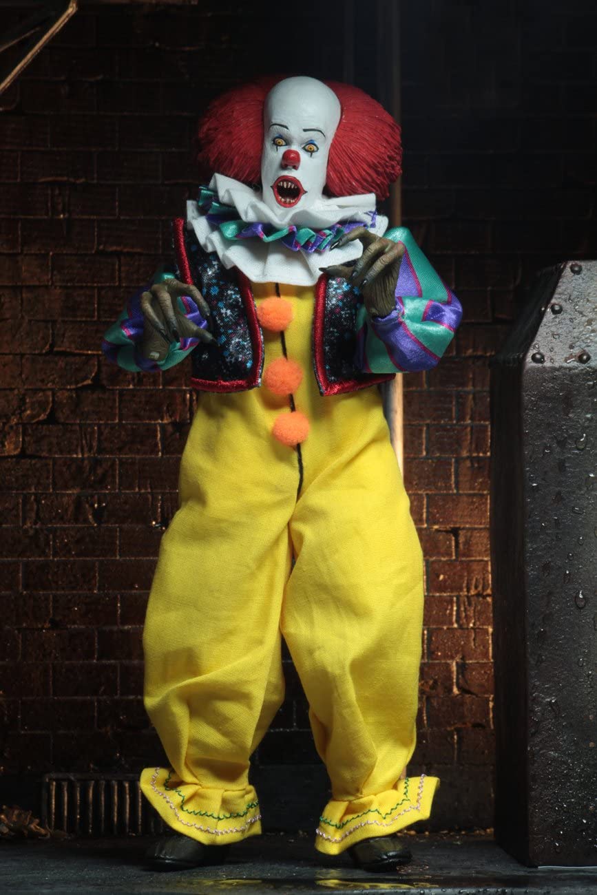NECA 1990 IT: Pennywise 8 Inch Clothed Action Figure