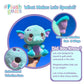 PlushGoals Lulu the Curious Cthulhu - Cute Kawaii Cryptid Plush, 10 in