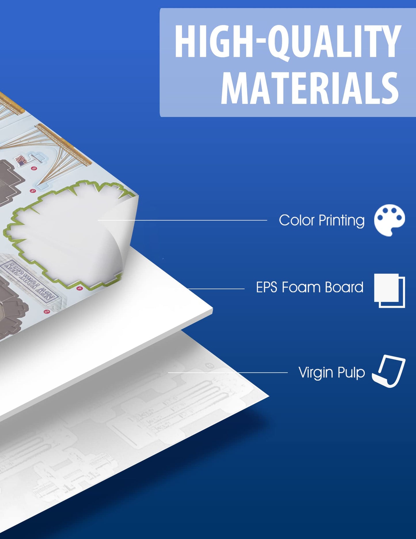 CubicFun 3D Puzzles for Kids Ages 8-10 - New York City