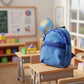 Blue Mini Doll Backpack School Bag Model Dollhouse School Accessory for 1/6 Scale Décor,Simulation Mini School Bag Model, for Doll House Furniture