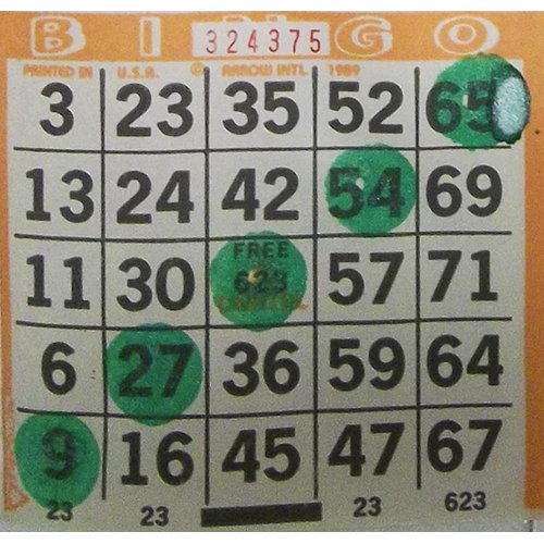 Dazzle Six Pack 3oz Assorted Bingo Dauber