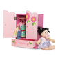 Manhattan Toy Baby Stella Tickled Pink Armoire for Nurturing Dolls