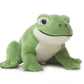 TAMMYFLYFLY Cute Realistic Green Frog Plush Toy Green Frog Stuffed Animal Lifelike Animal Doll 15cm