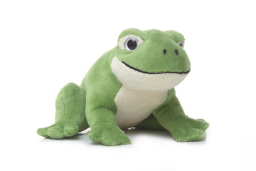 TAMMYFLYFLY Cute Realistic Green Frog Plush Toy Green Frog Stuffed Animal Lifelike Animal Doll 15cm
