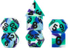FanRoll 16mm Pride Sharp Edge Silicone Rubber Poly Dice Set: Gay Men