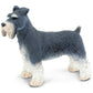 Safari Ltd. Schnauzer Figurine - Detailed 3" Plastic Model Figure - Fun Educational Play Toy for Boys, Girls & Kids Ages 3+