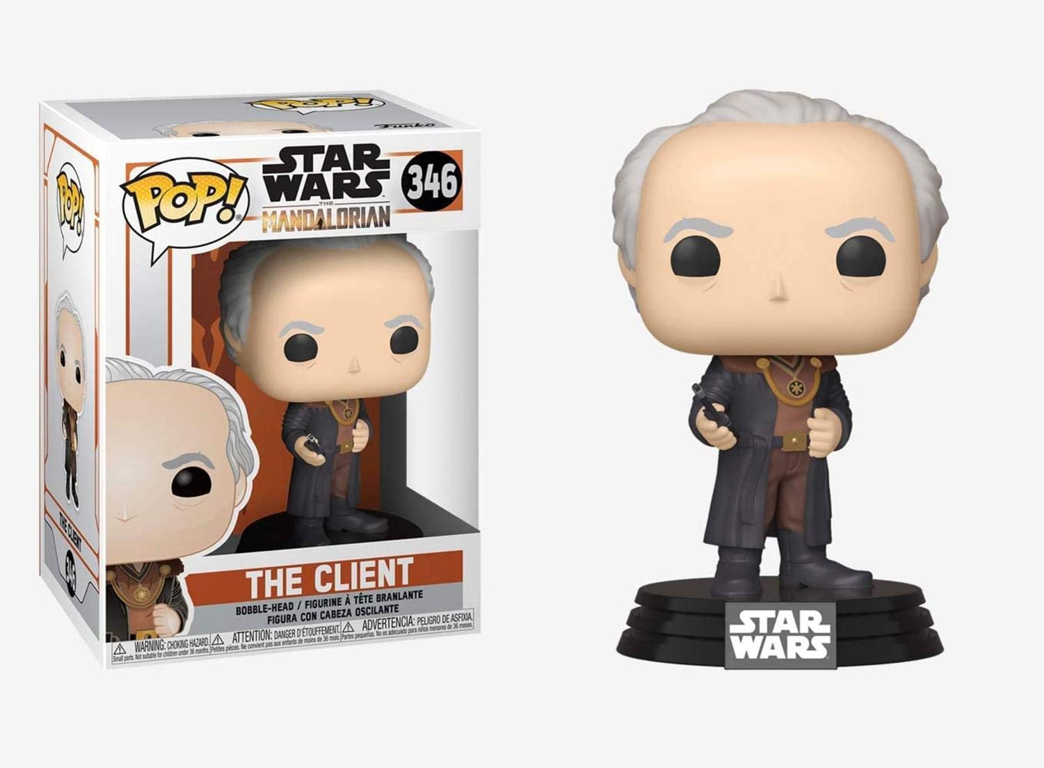 Funko Star Wars: The Mandalorian - The Client, Multicolour