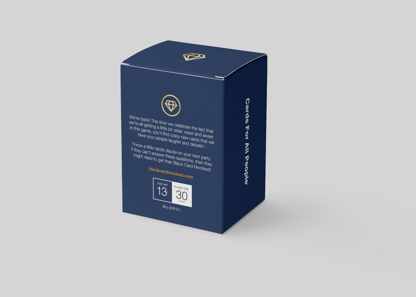 Black Card Revoked Edition Eleven - Gettin' Grown | Black Card Game full of Fun, Laughs, & Debates | Celebrate Being the New Adults at your Next