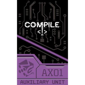 Synapses Games: Compile: Aux 1 - Expansion, Auxiliary Unit, Area Control Strategy Card Game, 3 New Protocols, Play As AI, Ages 14+, 2 Players