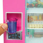 Barbie Doll, 11.5-in Blonde, and Furniture Set, Refrigerator with Working Water Dispenser and Three Kitchen Accessories, Gift for 3 to 7 Year Olds