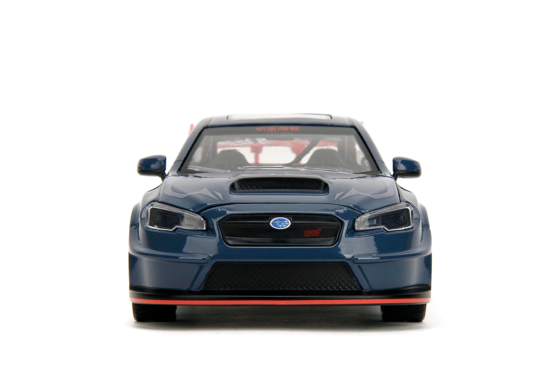 Jada Toys 2016 Subaru WRX STI w/Yuji Itadori Die-Cast Figure, Jujutsu Kaisen 1:24 Scale Collectible Car - Opening Doors, Hood & Trunk