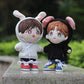 niannyyhouse 8in?20cm? Plush Doll Clothes Hoodies Without Pocket Jeans Doll Dressup (Blue)