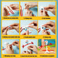100 Set Fork Creativity Set, Plastic Sporks Red Pipe Cleaners Clever Eyes Popsicle Stick,Make Your own Forky