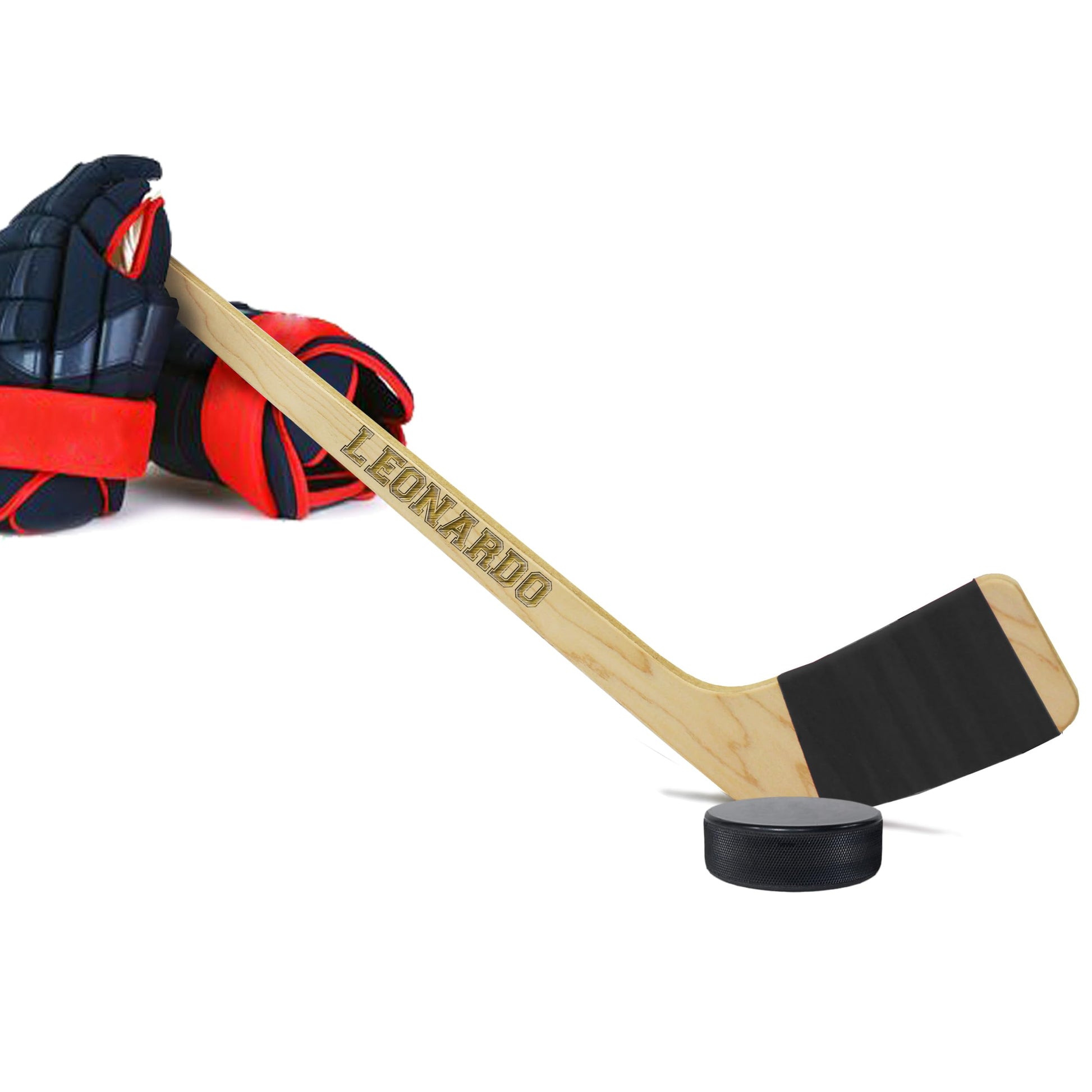 My Personal Memories, Custom Personalized 21" Mini Wood Hockey Stick