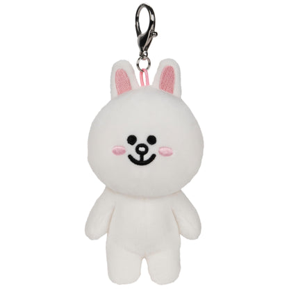 GUND LINE Friends Cony Rabbit Backpack Clip Plush Stuffed Animal, 5"