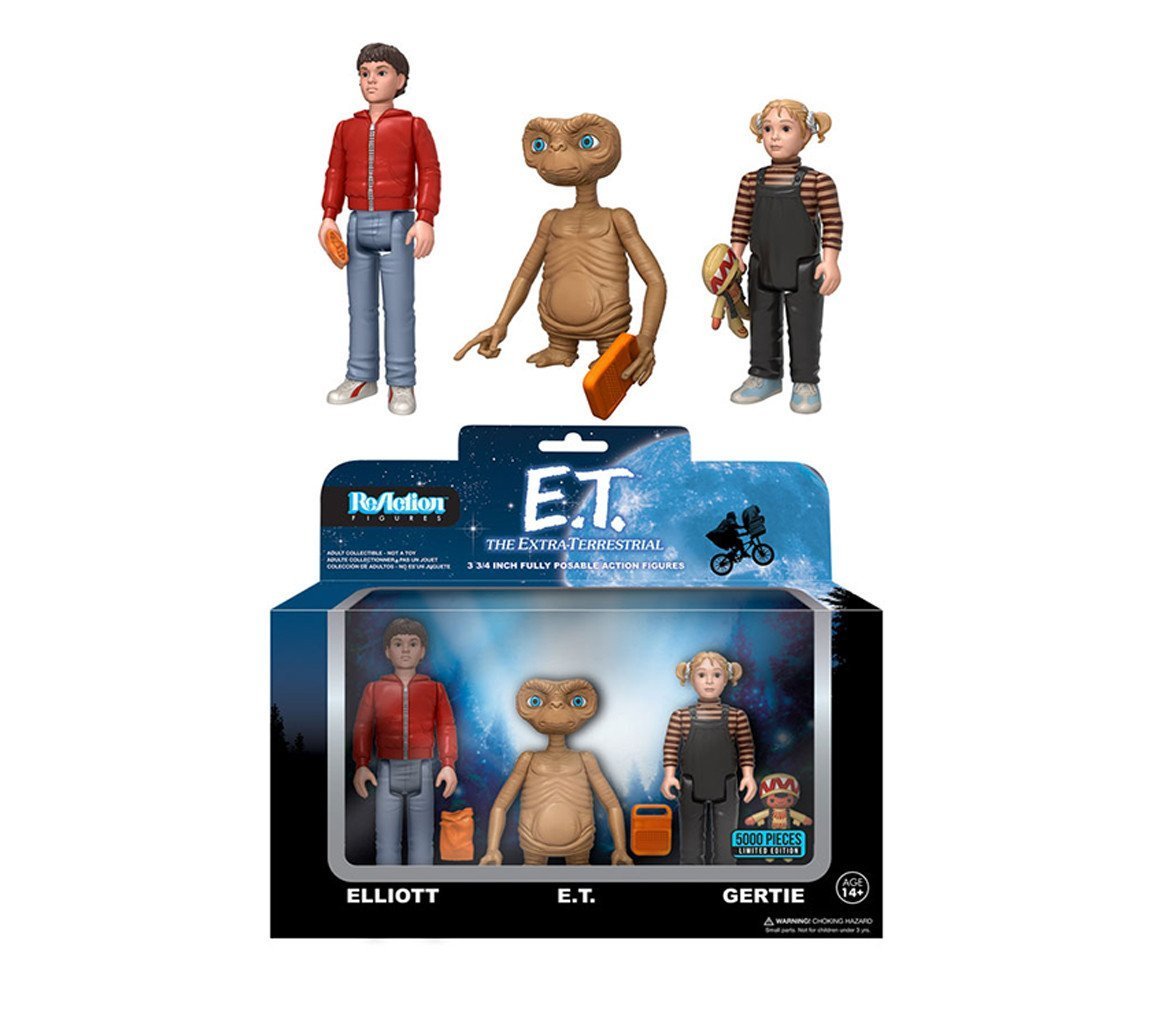 E.T. Reaction Action Figure 3-Pack