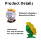 JHESAO 10PCS Plants and Zombies Plush Zombies Toys Random Different Types Zombies PVZ Plushies 1 2 Stuffed Soft Doll Zombie New