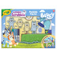 Crayola Scribble Scrubbies Bluey Poolside Playset (4ct), Washable Bluey Toy Set for Kids and Toddlers, Gifts for Girls & Boys, Ages 3+