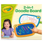 Crayola 2-in-1 Doodle Board for Toddlers, Squishy & Erasable Drawing Tablet, Educational Toddler Toy, Travel Activity, Sketching Pad, Gift for Kids