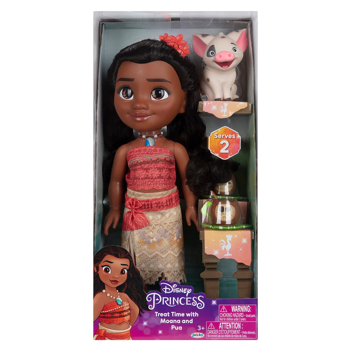 Disney Moana Petite Adventure Doll with Pua 99554-CA-4