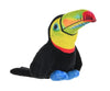 Wild Republic Rainforest Birds Toco Toucan Stuffed Animal - 4.5"