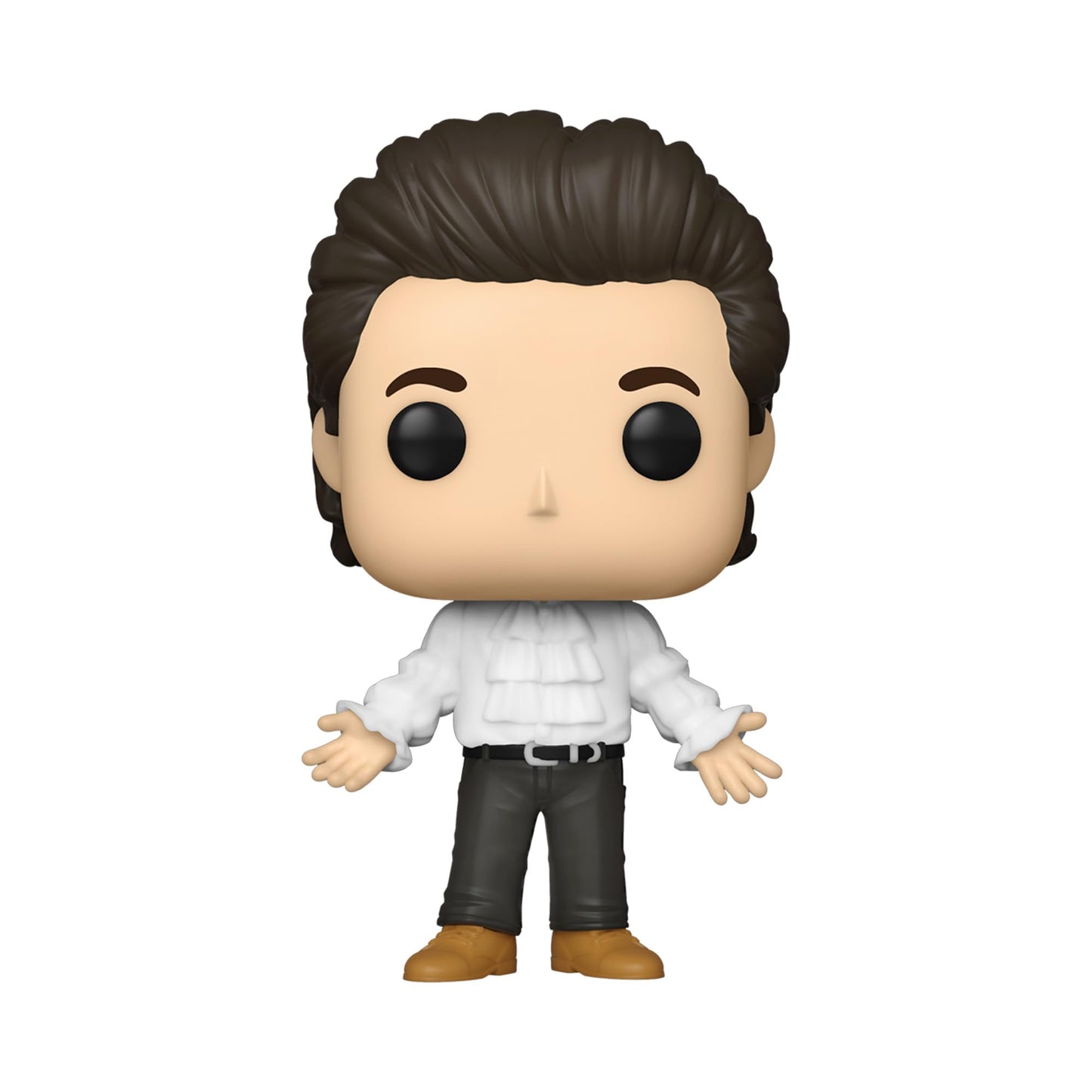 Funko POP TV: Seinfeld- Jerry w/Puffy Shirt, Multicolor, 3.75 inches