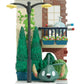 Jazwares Pokémon Select City Street Environment Set - 6-Inch Multi-Level Display Diorama with Magnemite & Trubbish 2" Battle Figures (Official