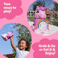 Move2Play Bubble Blower | Bubble Machine | Bubble Toy for Toddlers, Boys and Girls | Indoor & Outdoor | Birthday Party | Summer Fun | Gift for Girls