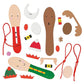 Craft Stick Christmas Ornament Craft Kit - Makes 12 - Crafts for Kids and Fun Home Activities