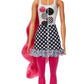 Barbie Color Reveal Doll & Accessories, Color-Block Series, 7 Surprises, 1 Barbie Doll (Styles May Vary)