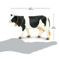 Safari Ltd. Holstein Cow Figurine - Detailed 5" Plastic Model Figure - Fun Educational Play Toy for Boys, Girls & Kids Ages 3+