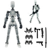 DANONI Titan13 Action Figure, Lucky Robot 13 Action Figures, 3D Printed Multi-Jointed Movable Action Figure, Dummy Robot 13 Action Figures for Desktop