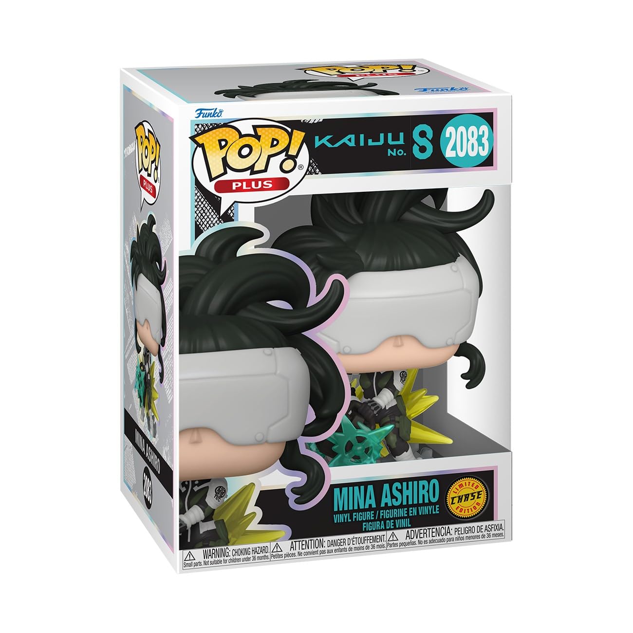 Funko Pop! Plus: Kaiju No.8 - Mina Ashiro - 1/6 Odds for Rare Chase Variant - Collectable Vinyl Figure - Gift Idea - Official Merchandise - Toys for