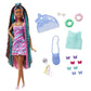 Barbie Totally Hair Doll, Butterfly-Themed with 8.5-inch Fantasy Hair & 15 Styling Accessories (8 with Color-Change Feature)