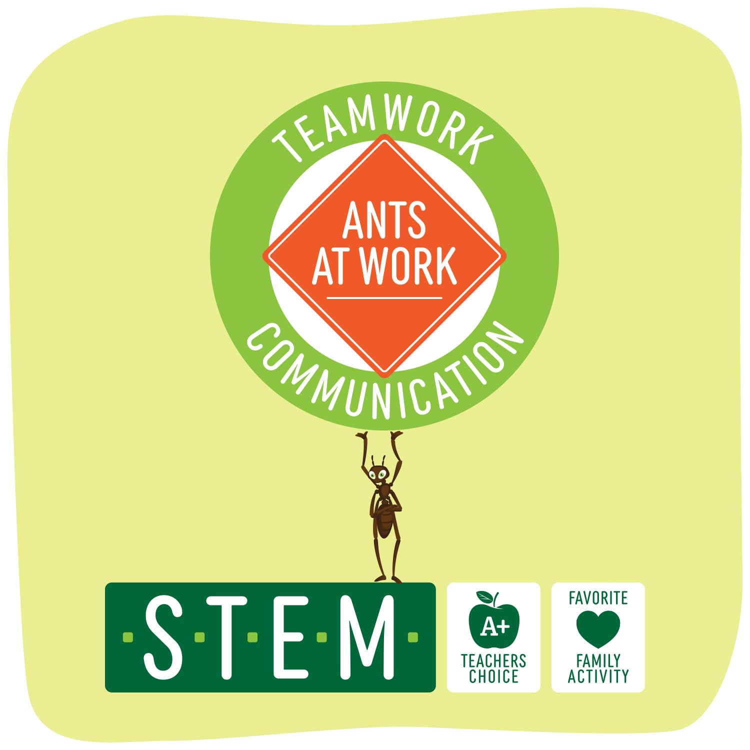 Insect Lore Ant Hill - Ant Habitat with Voucher to Redeem Live Western Harvester Ants - STEM Learning and Education Project for Classrooms or