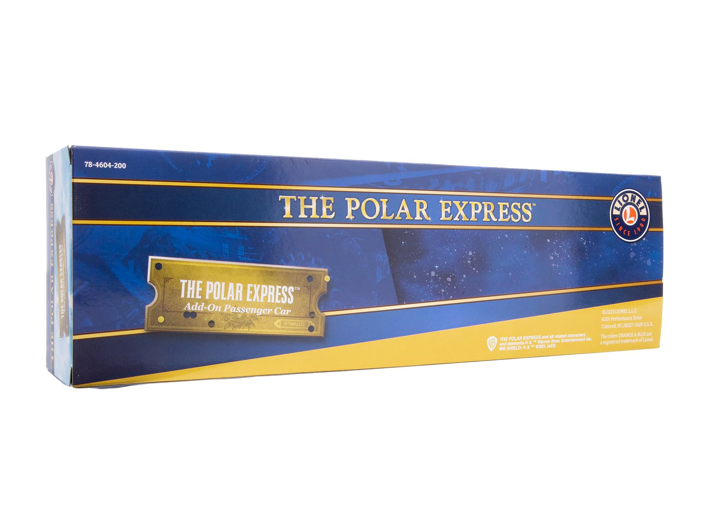 Lionel The Polar Express Diner Car - O Gauge Model Train Car with Interior Lighting, Diecast Trucks, Operating Couplers & Holiday Snow Roof, Age 14+