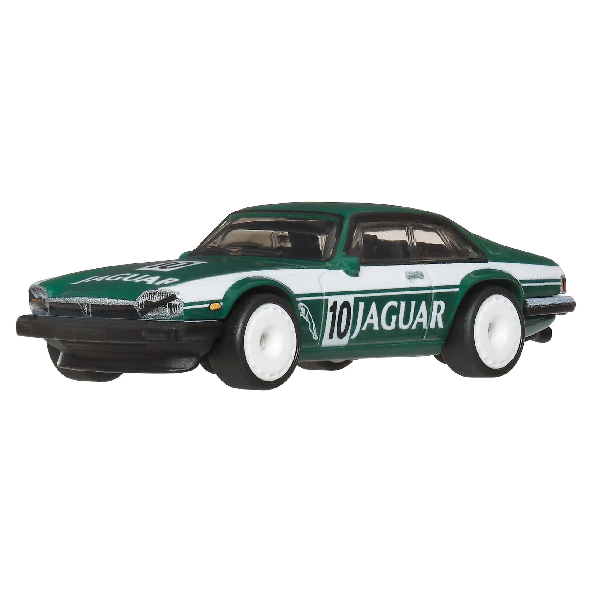 Hot Wheels Jaguar XJS Car Calture Premium 2026 Vintage Racing Series 1:64 Scale Collectible Die Cast Metal Toy Car Model with Rubber Real Riders 1/5