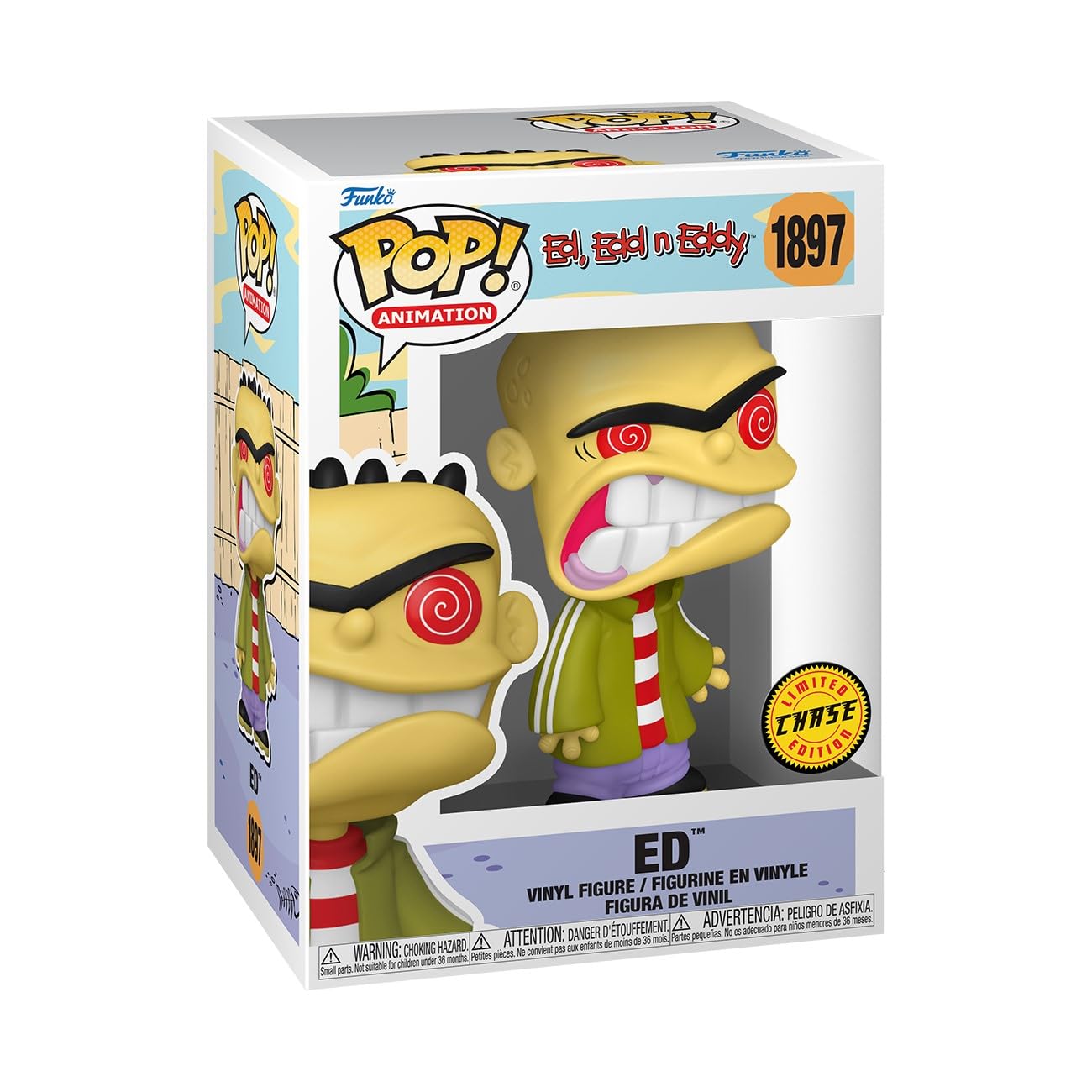 Funko POP! Animation: Ed, EDD n Eddy - Ed - 1 in 6 Chance of Rare Chase
