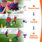 UVU Training KickDeck ABC Soccer Cards for Kids 4+ | Fun Alphabet Soccer Drills for Footwork, Ball Control & Coordination | Screen-Free Practice at
