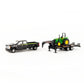 ERTL Ford F350 Pickup and Tractor Toy Set - 1:32 Scale - Includes John Deere Tractor Toy, Ford F350 Pickup Truck Toy and Gooseneck Trailer - 17.25 x