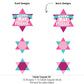 Big Dot of Happiness Pink Bat Mitzvah - Girl Party Centerpiece Sticks - Table Toppers - Set of 15