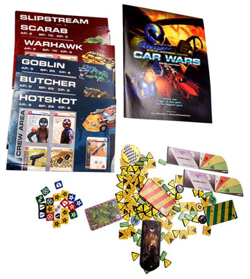 Steve Jackson Games Car Wars Two-Player Starter Set Blue/Green