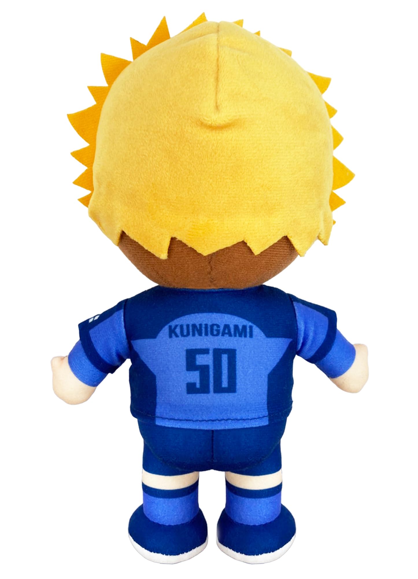 Great Eastern Entertainment Blue Lock (Comic) - Rensuke Kunigami #50 Jersey Plush 8" H