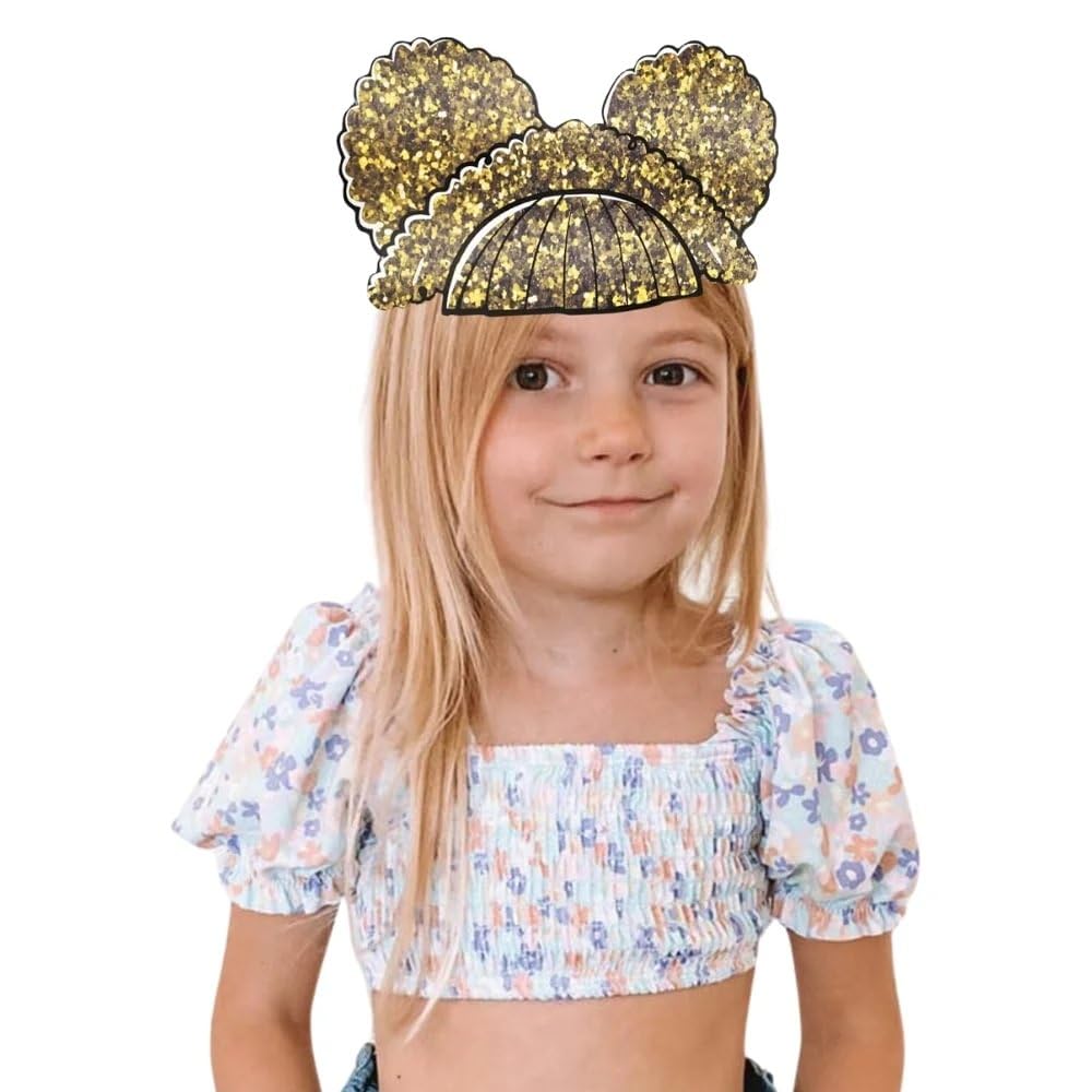 Multicolor LOL Surprise Paper Headbands With Elastic - 4 Count - Bold, Vibrant & Easy Wear - Perfect Party Accessory For Kids