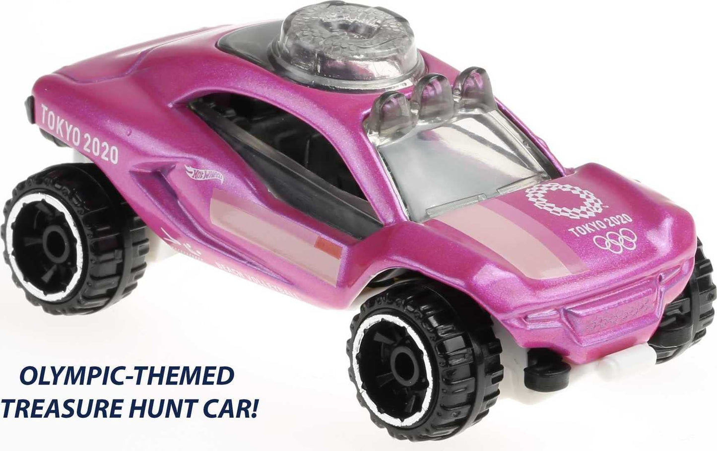 Hot Wheels Tokyo 2020 Olympics 10 Castings in 1 Pack Features 1:64 Scale Cars with Popular Sports Themes Treasure Hunt Car Collectible Ages 3