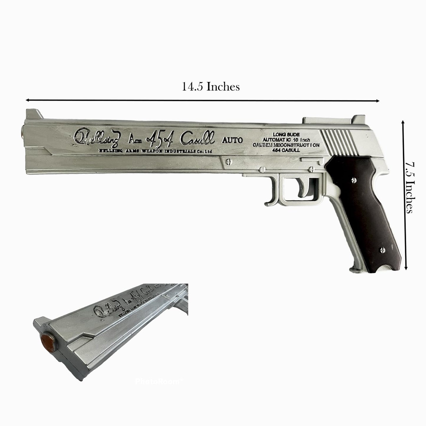 Hellsing ARMS Alucard 454 Casull Auto Prop Replica for Role Playing Cosplay Costume Halloween Xmas Gift