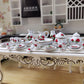 AirAds Dollhouse 1:12 Scale Dollhouse Miniature Accessories mini Porcelain Set Strawberry Set