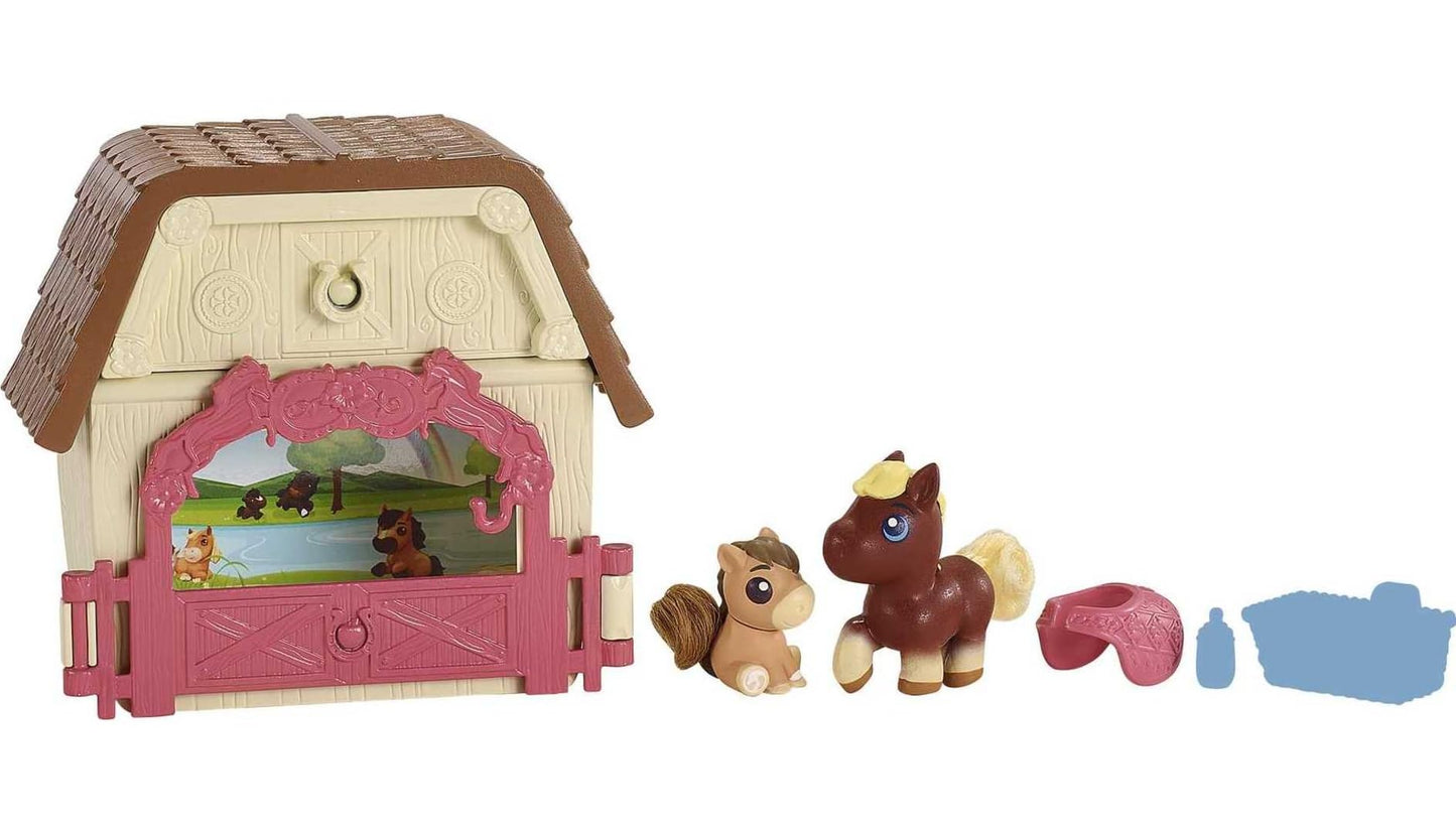 Mattel Spirit Untamed Mini Playset with Small Character Figure, Horse & 3 Accessories, Festival Theme with Surprise Unboxing (Styles May Vary)