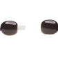 Genuine Amber Necklace from Baltic Sea Made with Polished Cherry Rose Quartz and Amethyst 34 cm (13.4 Inches)