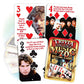 Flickback 1970's Music Trivia Playing Cards: 50th Birthday Gift